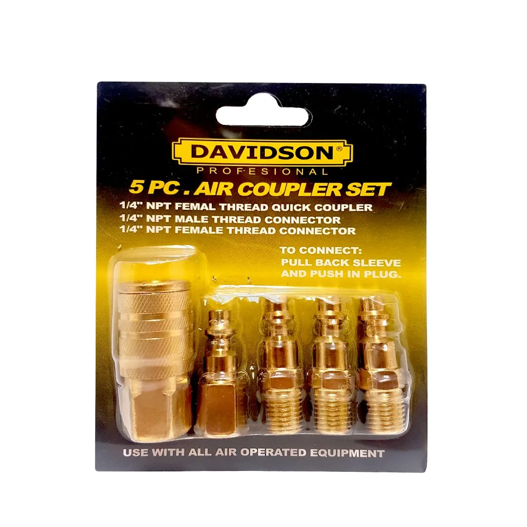 Acople rápido para compresor – 5 pcs. - imagen 2