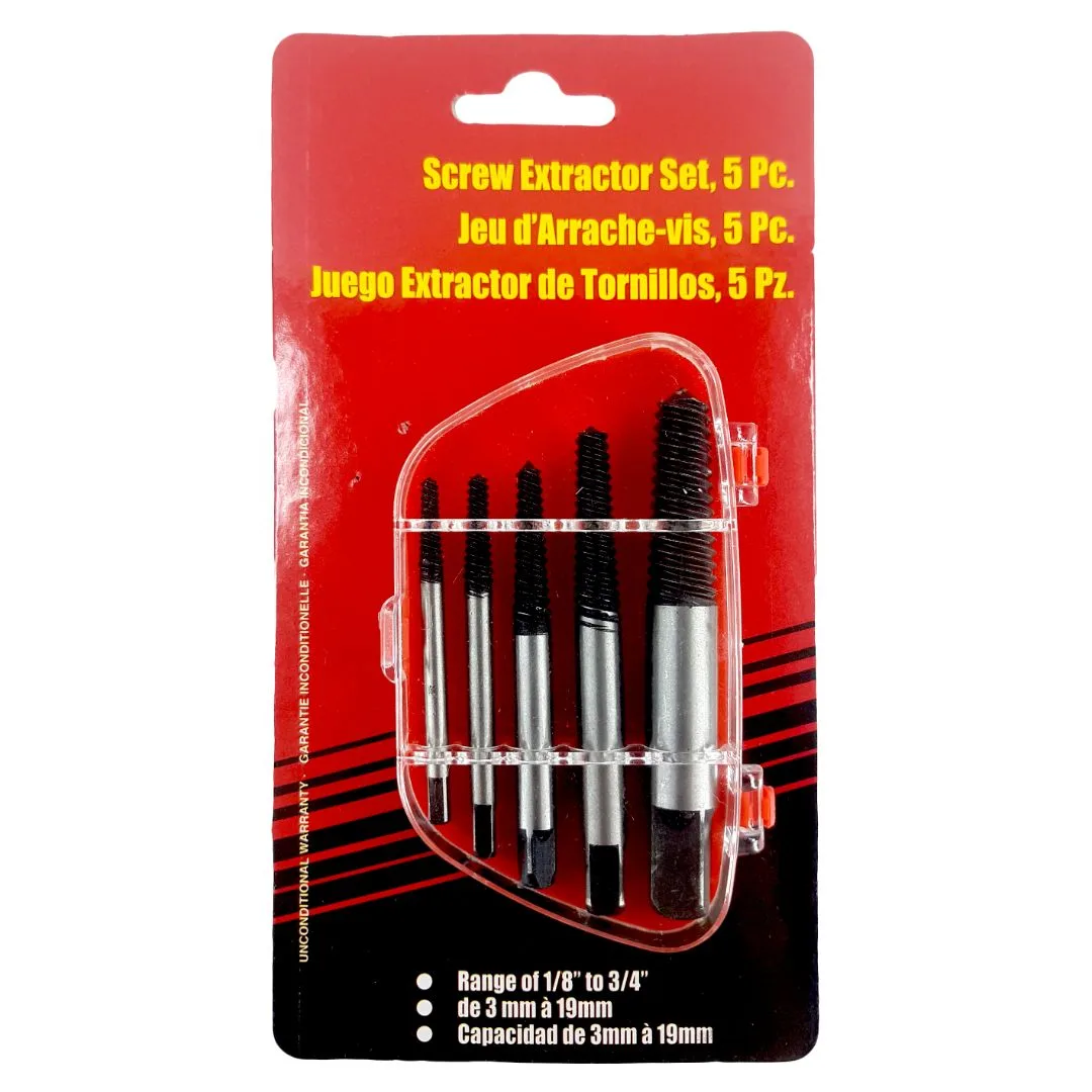 Contramachos / Extractor de tornillos rosca izquierda – 5 pcs. - imagen 2