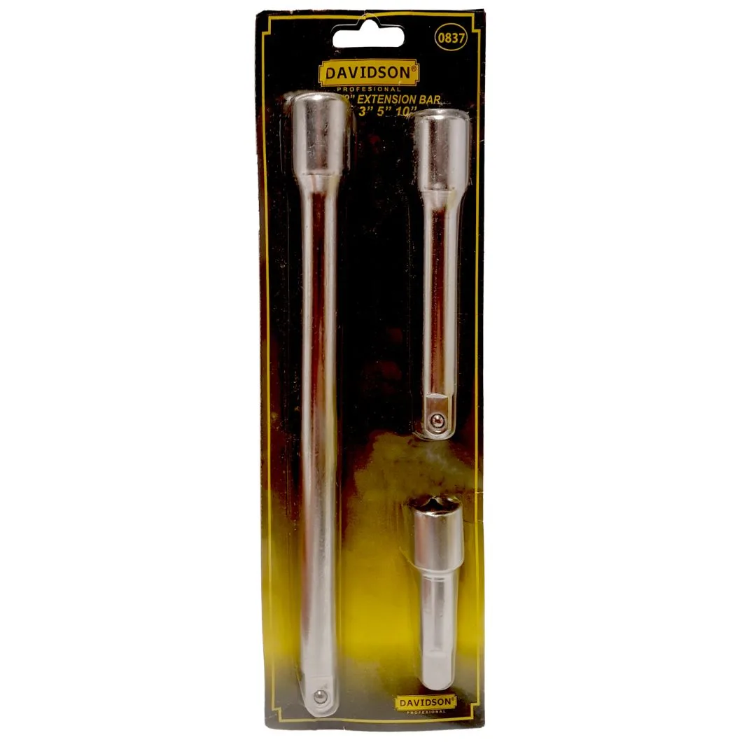 Prolongador Extensión Enc. 1/2″ – 3 pcs.
