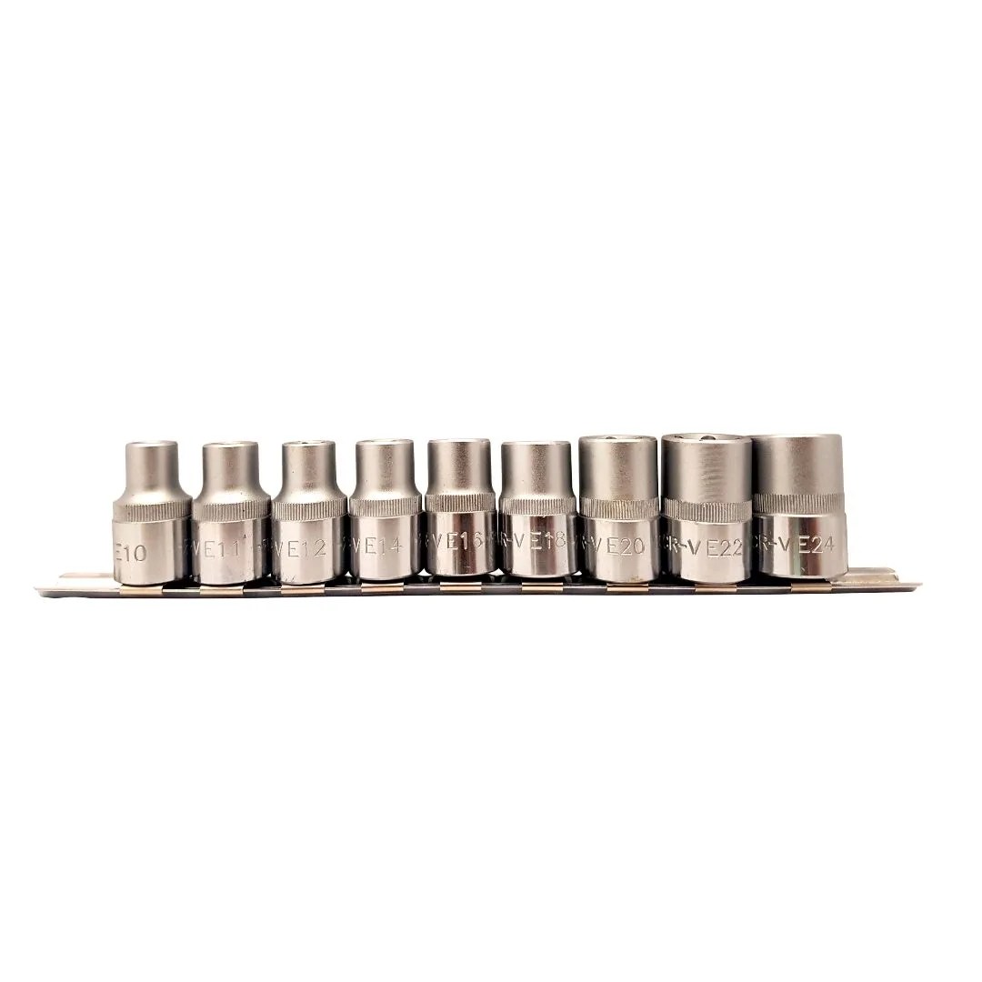 Tubos Torx hembra – encastre 1/2″ – 9 pcs. - imagen 2