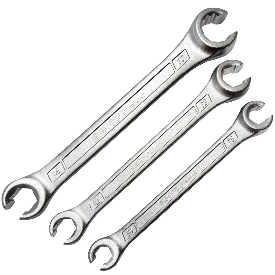 Llave para caño freno – 10 a 17 mm. – 3 pcs.