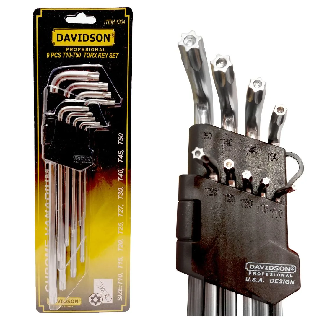 Llaves Torx – 9 pcs.