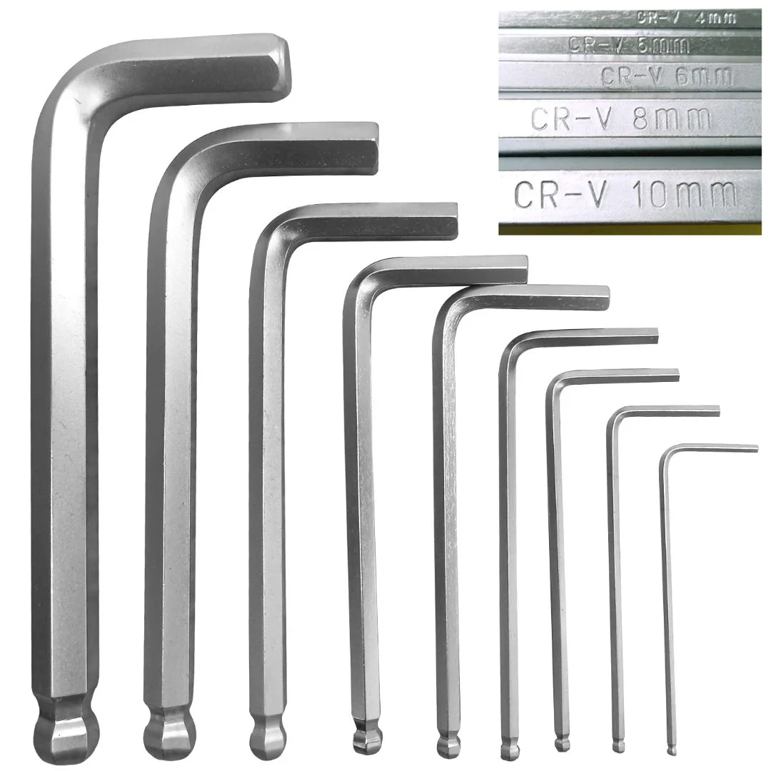 Llaves Allen cortas en mm. – 9 pcs. - imagen 2