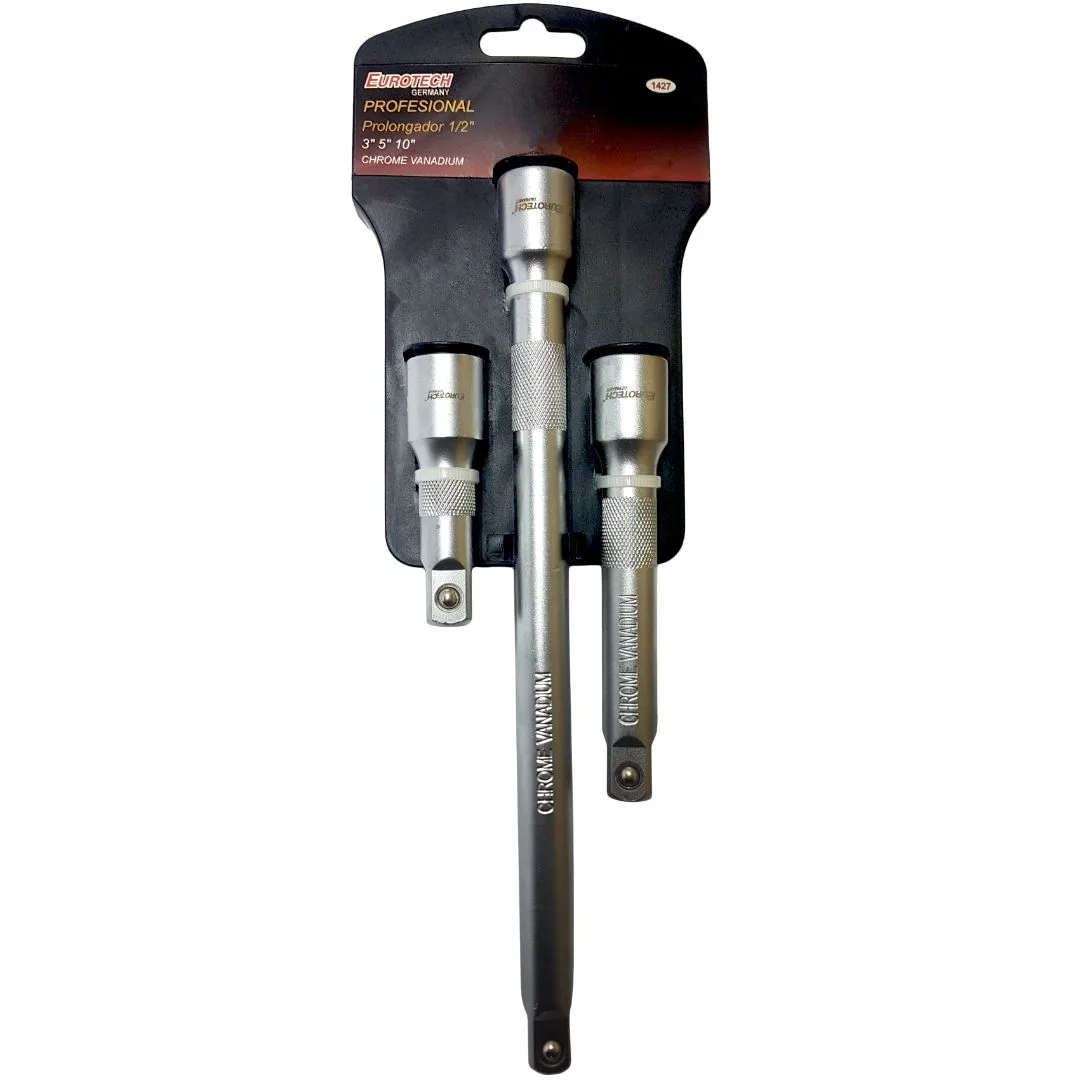 Prolongador Extensión Enc. 1/2″ – 3 pcs.