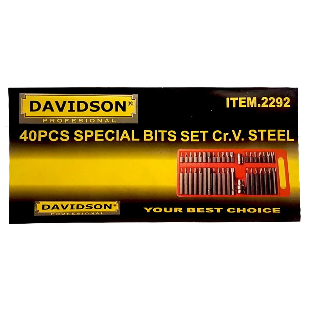 Puntas Allen Torx Estriadas – 40 pcs. - imagen 2