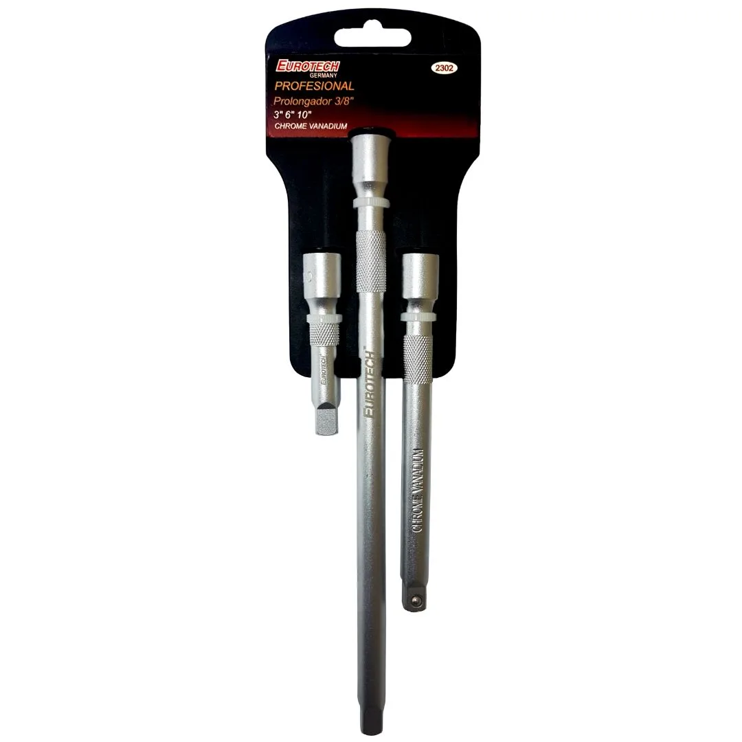 Prolongador Extensión Enc. 3/8″ – 3 pcs.
