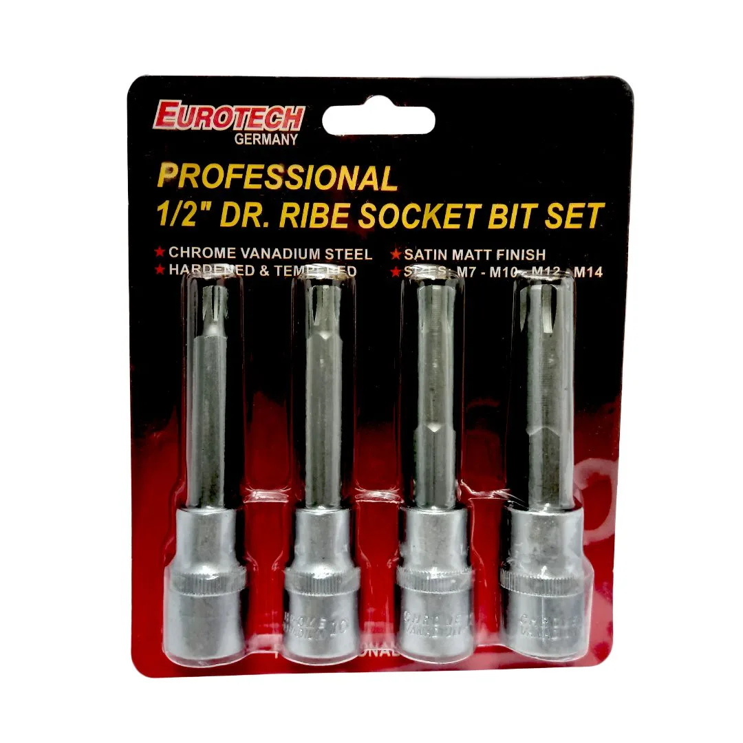 Puntas Ribe 1/2″ – M7 M10 M12 M14 – 4 pcs. - imagen 2