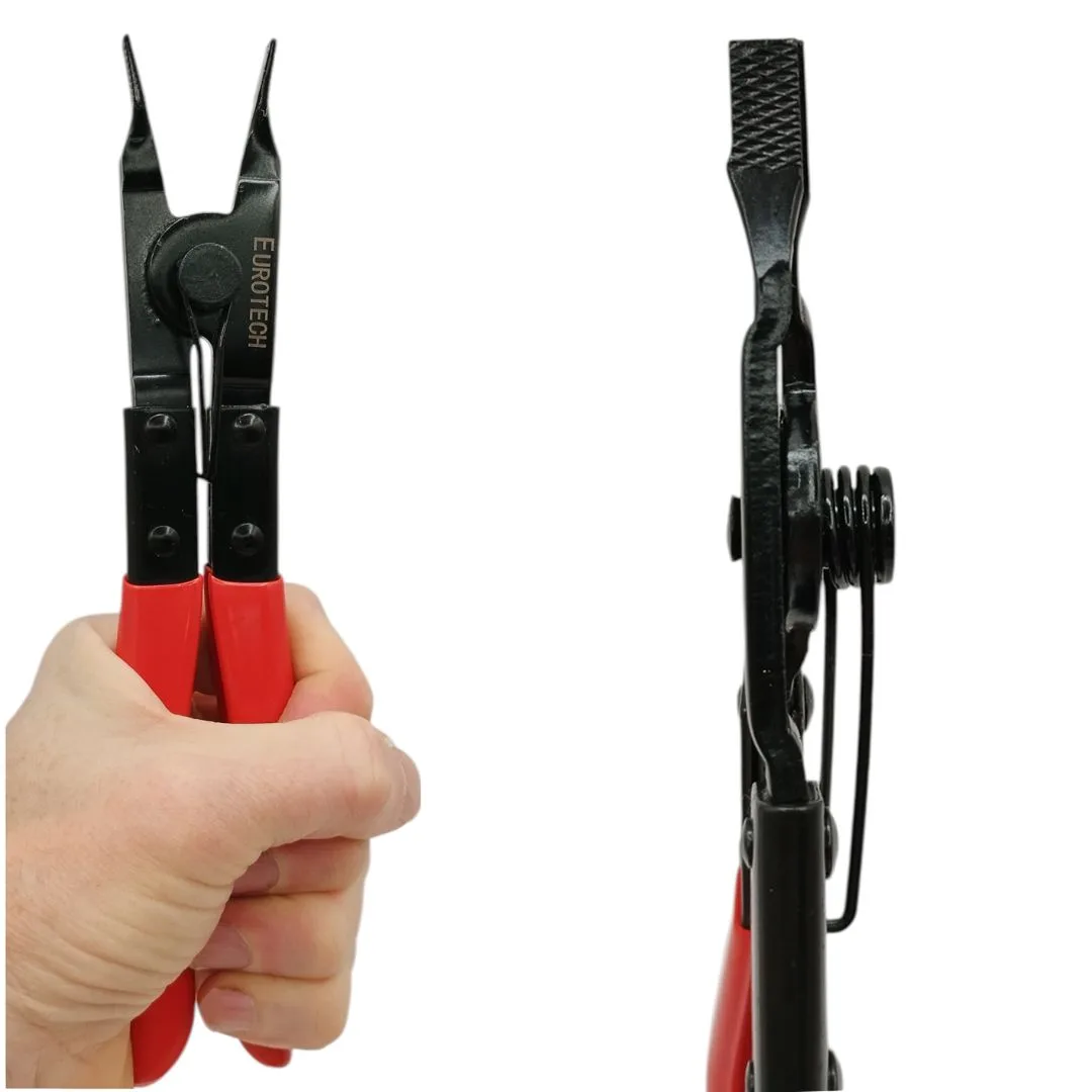 Pinza aros retención seguros caja – punta recta - imagen 2
