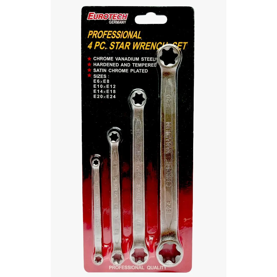 Llaves Torx – E6 a E24 – 4 pcs. - imagen 2