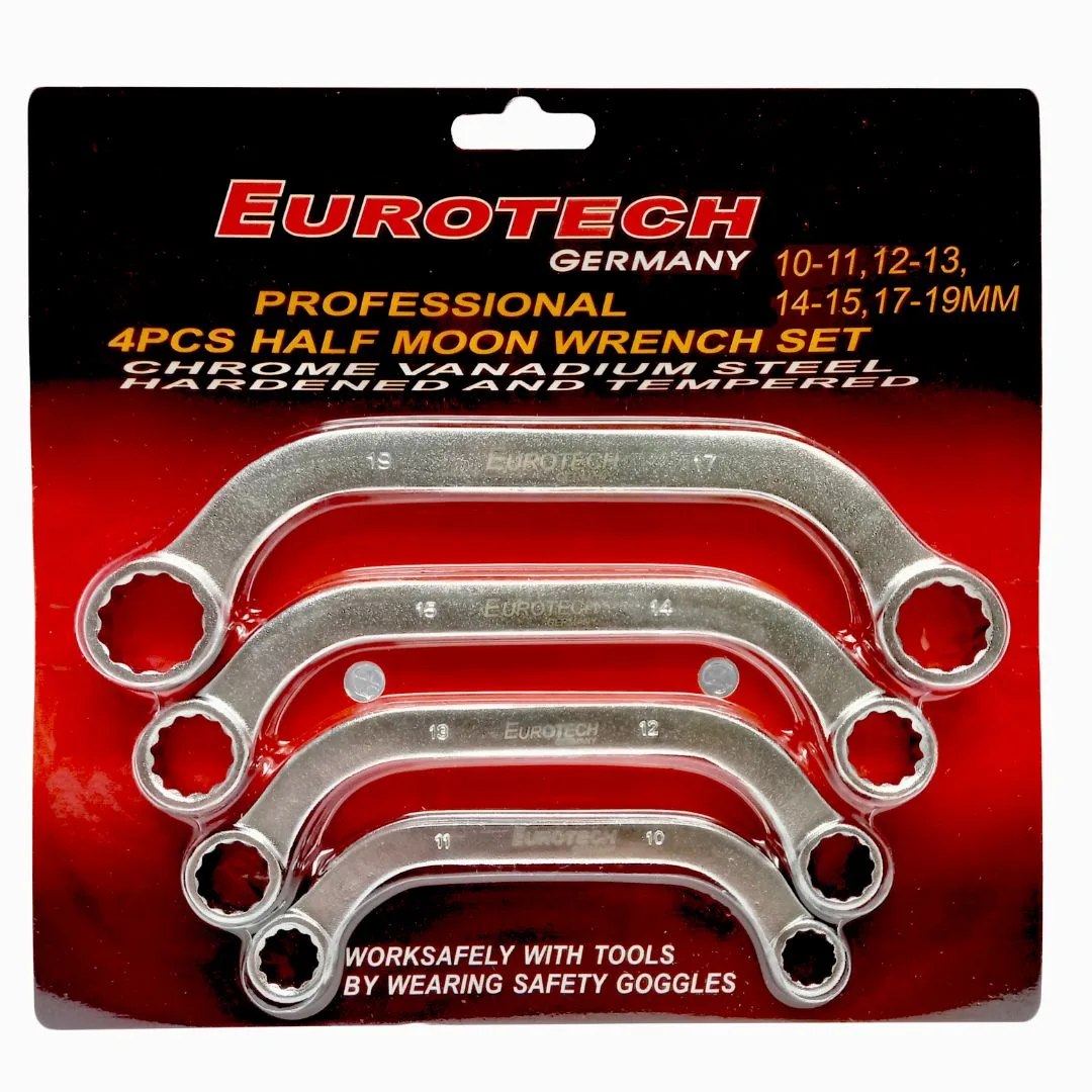 Llave estriada tipo «C» – 4 pcs.