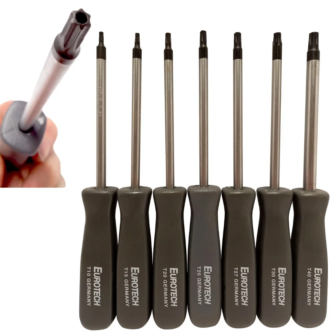 Destornilladores Torx con guía – 7 Pcs.