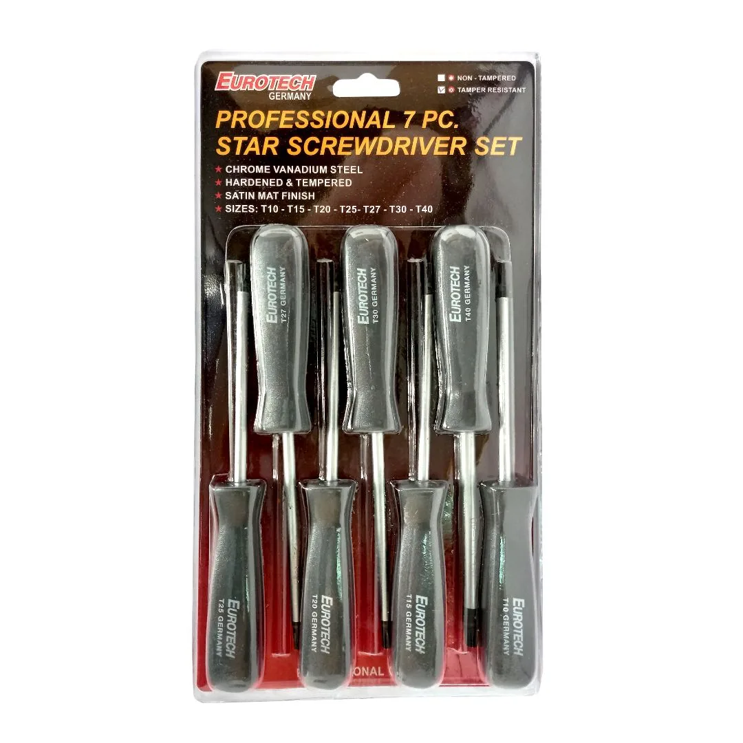Destornilladores Torx con guía – 7 Pcs. - imagen 3