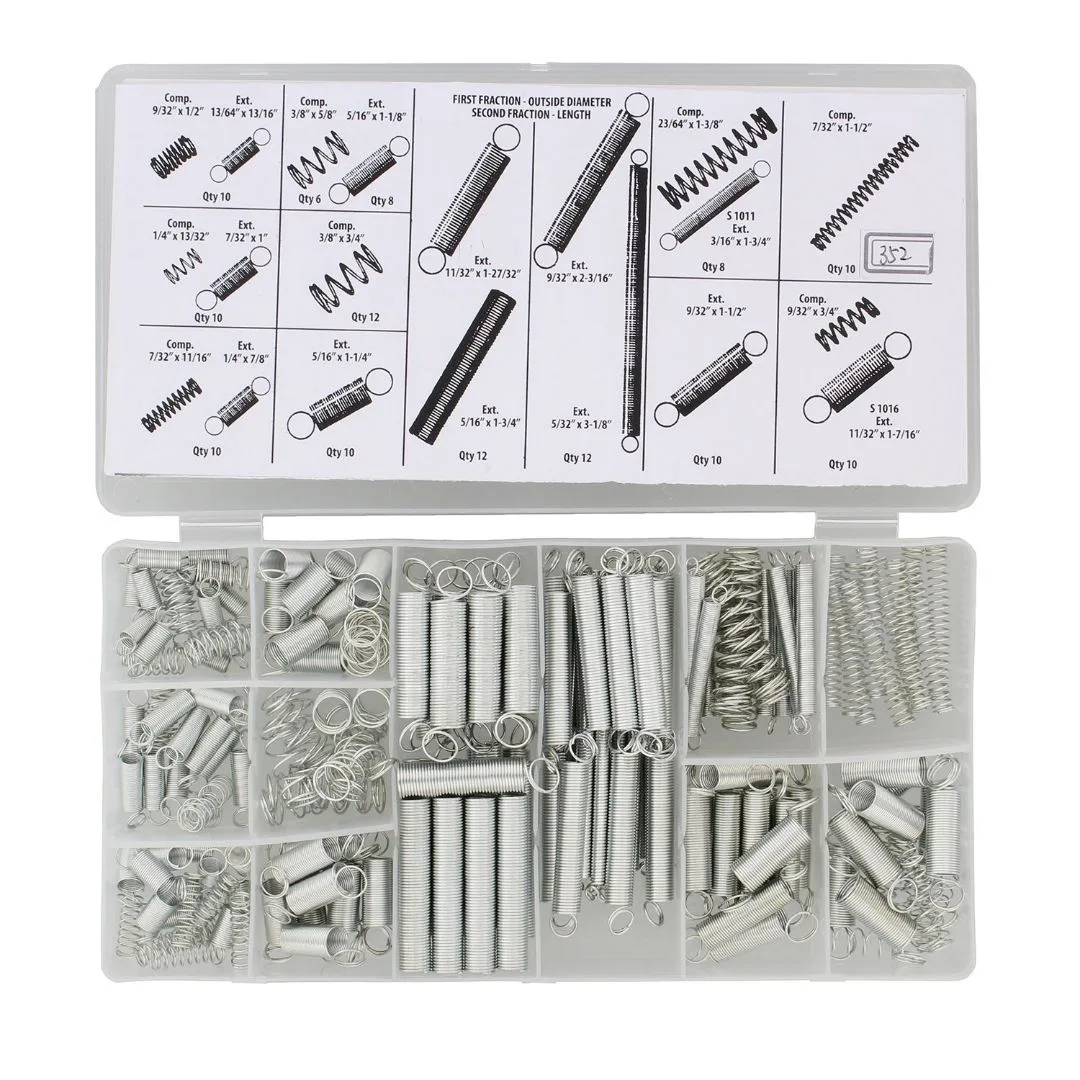 Surtido de Resortes – 200 pcs.