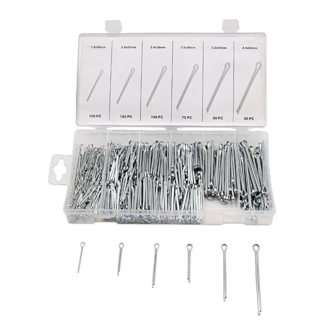 Surtido de Chavetas rectas – 555 pcs.