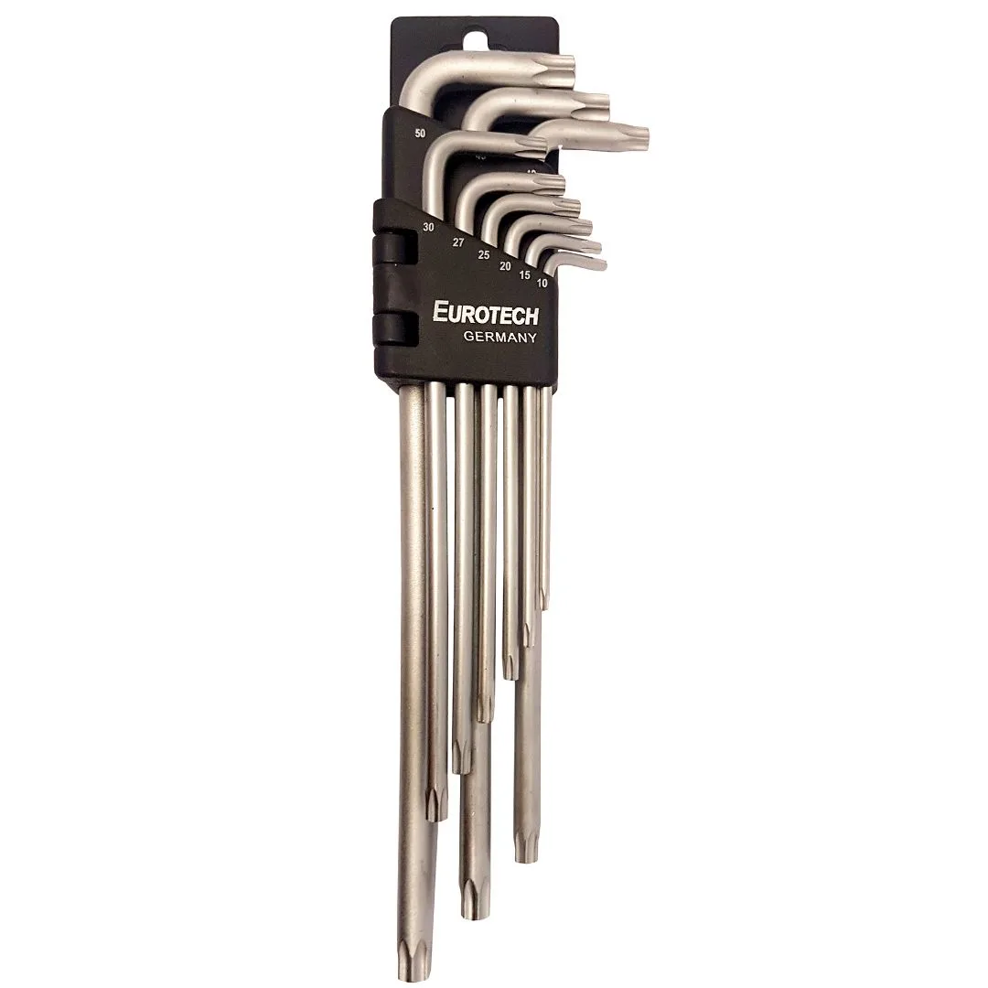 Llaves Torx 6 alas – 9 pcs. - imagen 2