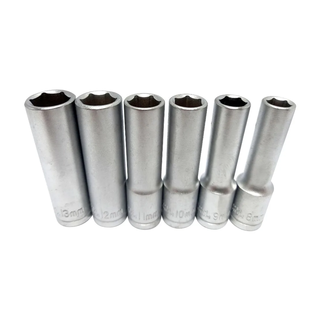 Tubos largos 3/8″ – 8 a 13 mm. – 6 pcs.