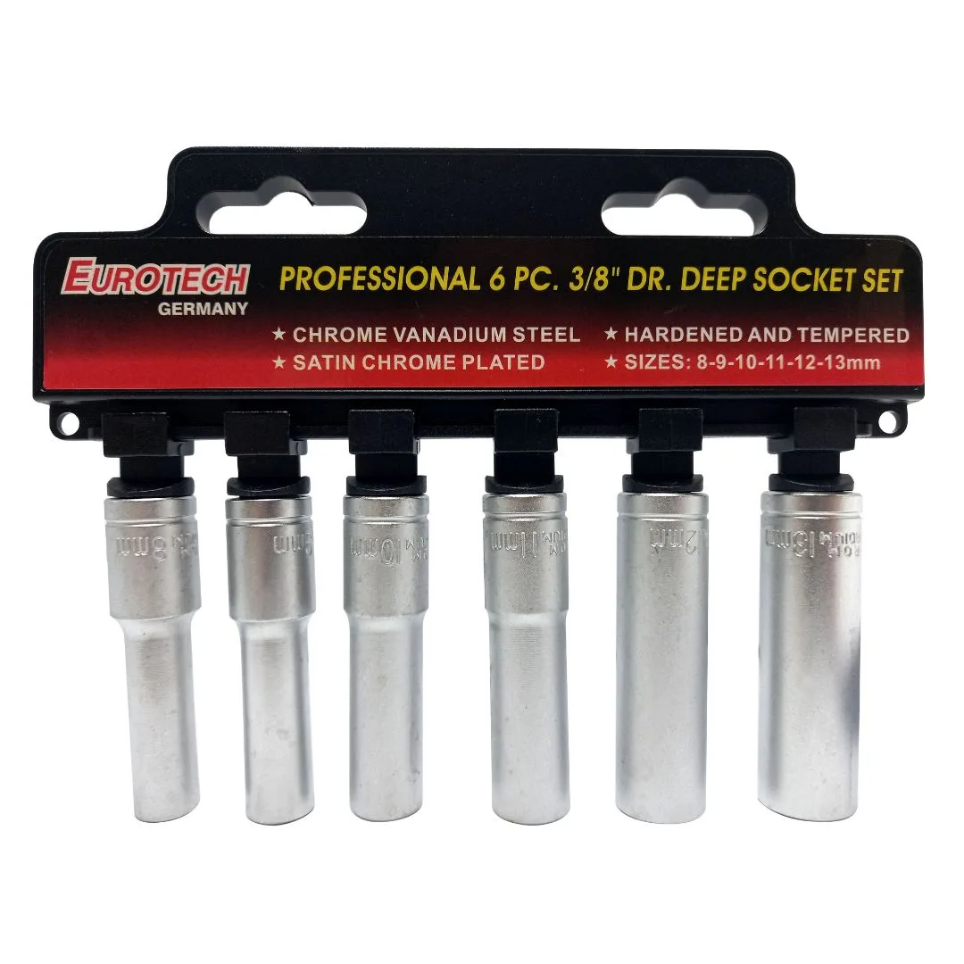 Tubos largos 3/8″ – 8 a 13 mm. – 6 pcs. - imagen 2