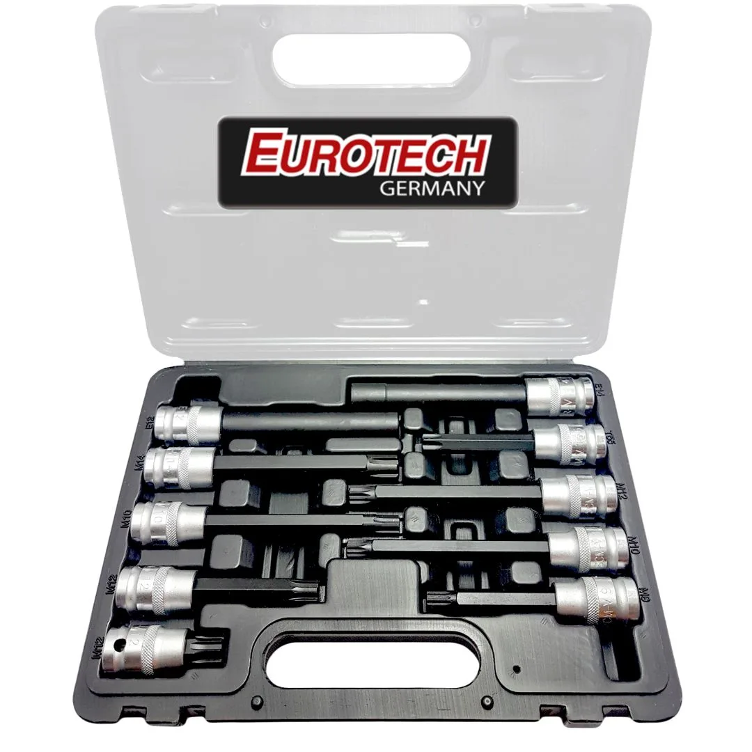 Puntas para tapa de cilindros – Torx Ribe Multiestría – 10 pcs. - imagen 2