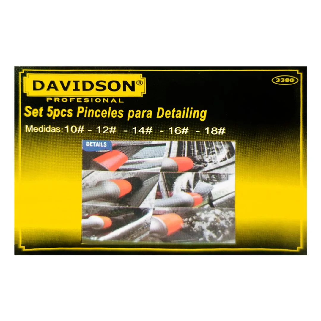 Pinceles para detailing – 5 pcs. - imagen 2