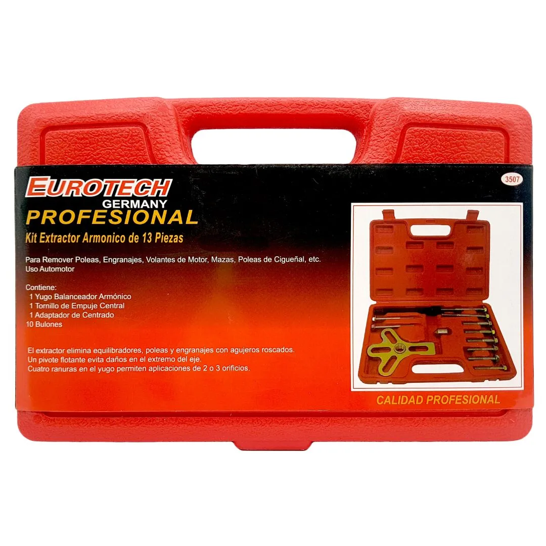 Extractor armónico 13 pcs. – poleas, maza, freno, volante motor - imagen 2