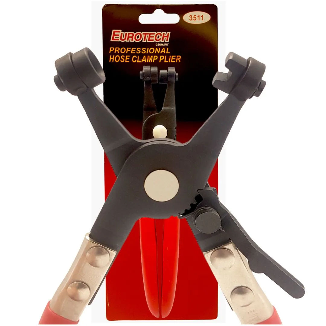 Pinza abrazaderas planas – terminal redonda