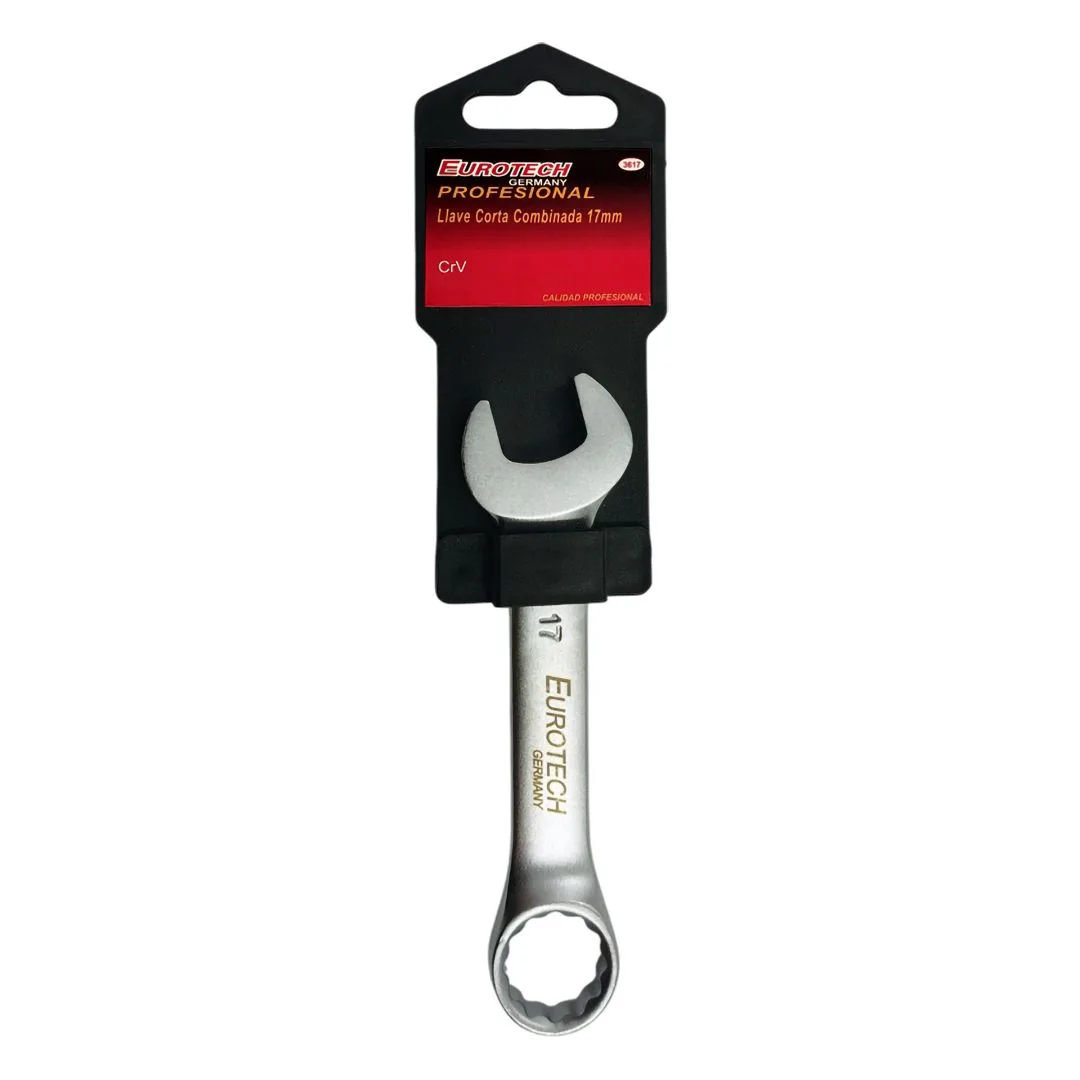 Llave combinada corta – 17 mm
