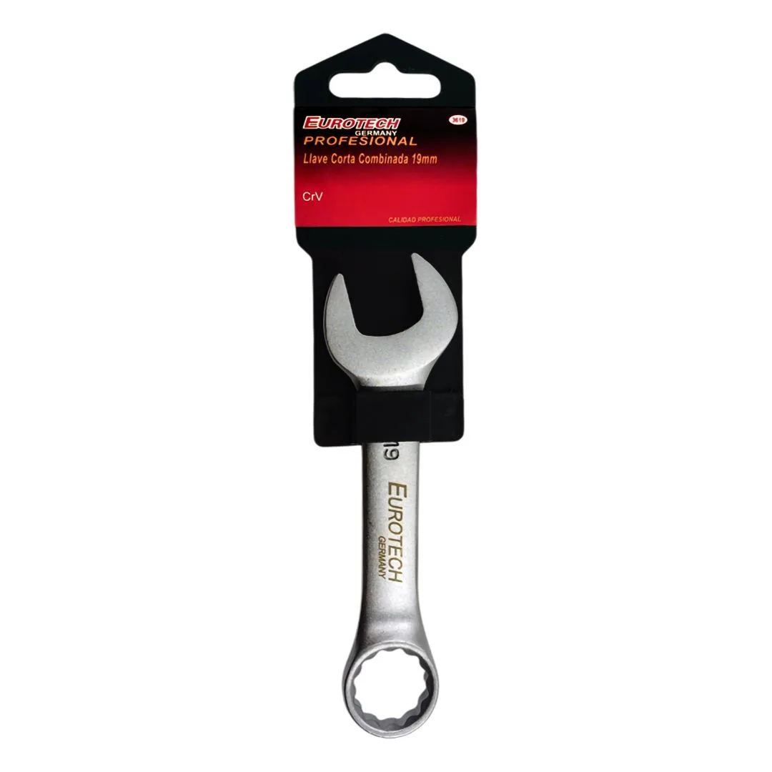 Llave combinada corta – 19 mm