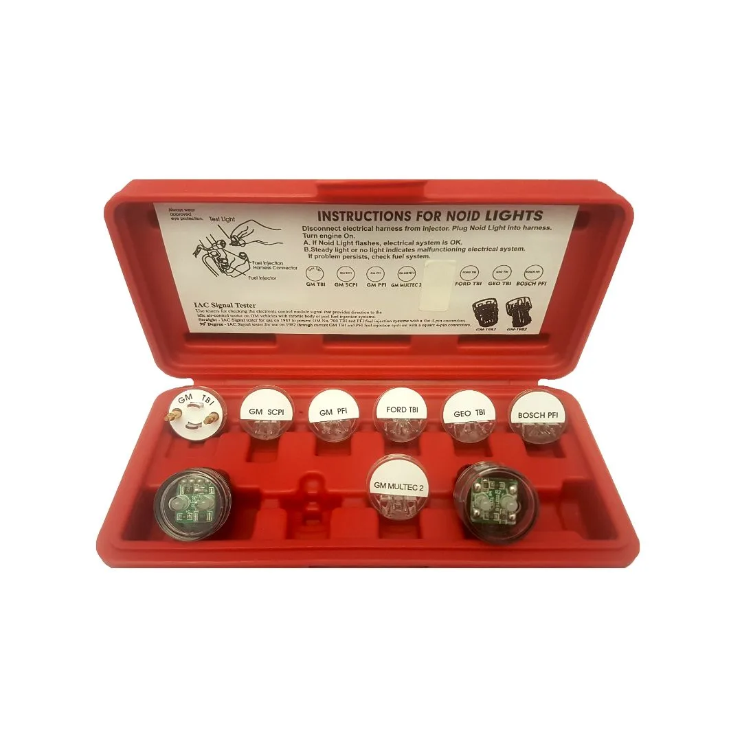 Lámparas NOID para prueba inyectores – 9 pcs.
