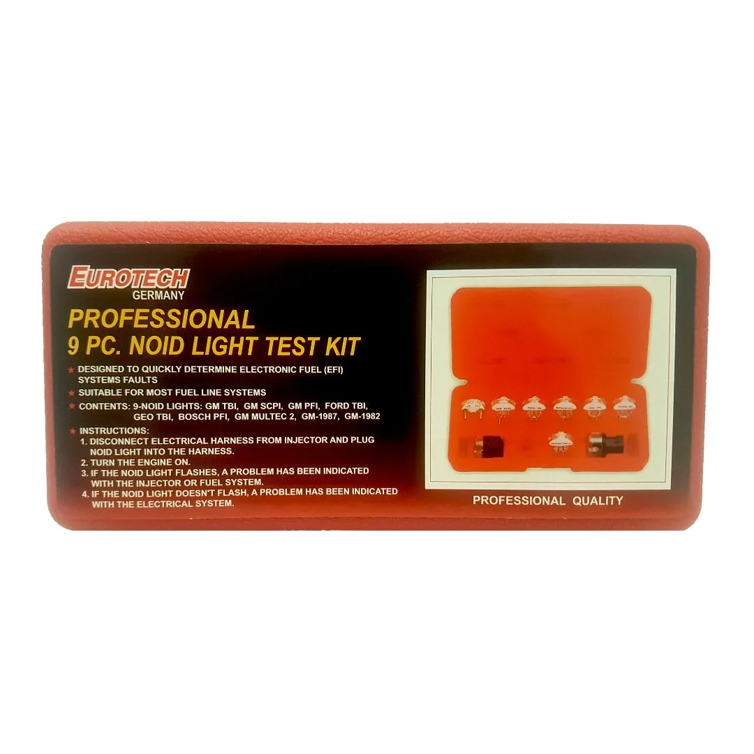 Lámparas NOID para prueba inyectores – 9 pcs. - imagen 2