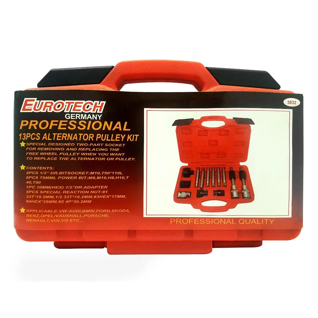 Extractor De Poleas Y Alternador – Kit 13 Piezas - imagen 4
