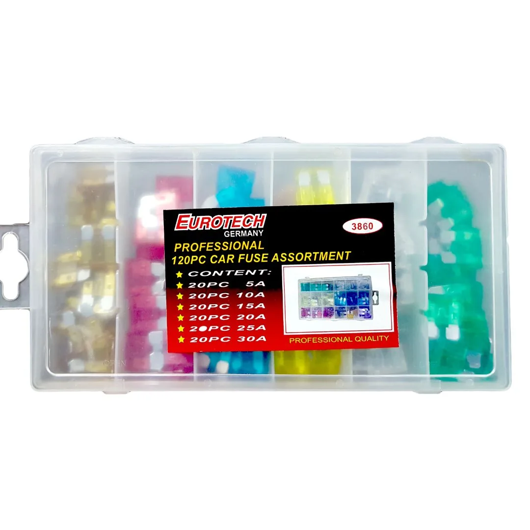 Surtido de Fusibles grandes – 120 pcs.