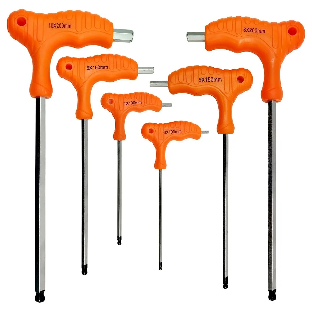 Llaves Allen mango T – 6 pcs. - imagen 2