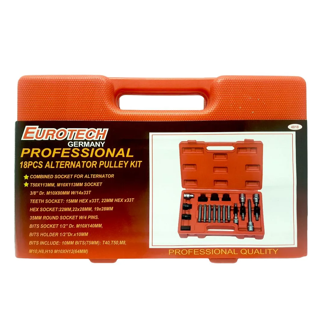 Extractor De Poleas Y Alternador – Kit 18 Piezas - imagen 2
