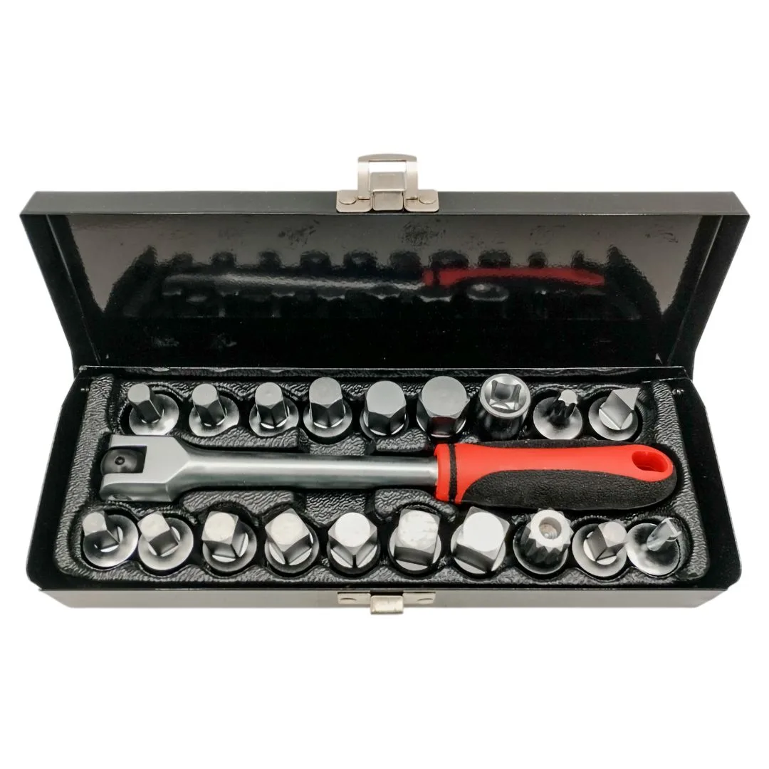 Extractor tapón de cárter + mango fuerza – 20 pcs.