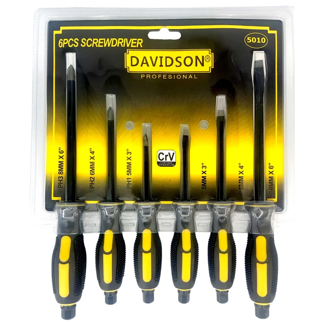 Destornilladores con tuerca Plano y Phillips – 6 pcs. - imagen 2