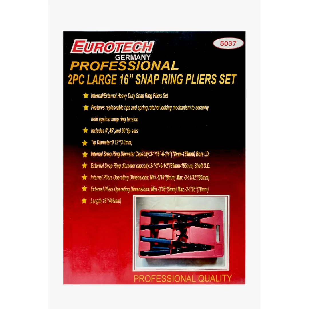 Pinza seguer 40 cms – 2 puntas cambiables recta y curva - imagen 5