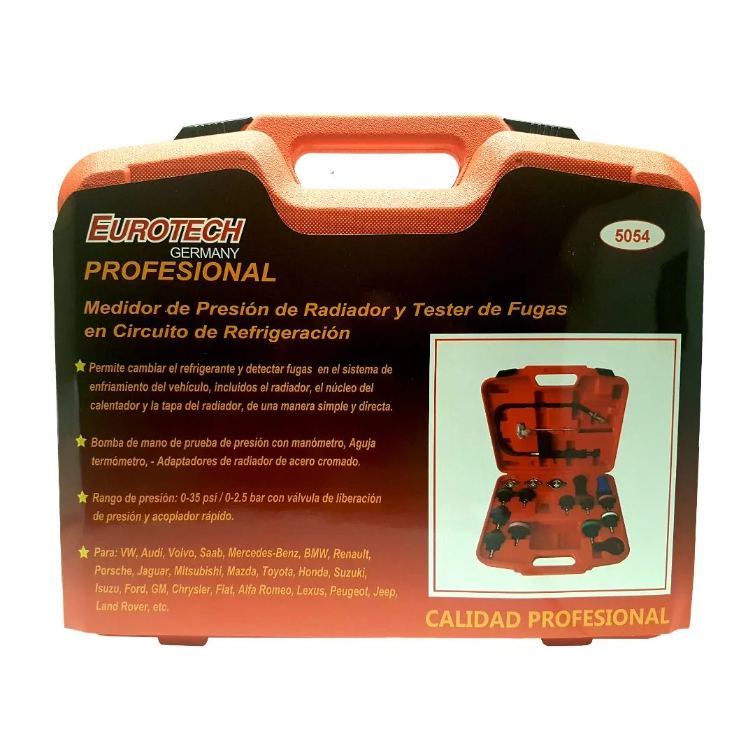 Detector fuga y medidor presión Radiador – 18 pcs. - imagen 4
