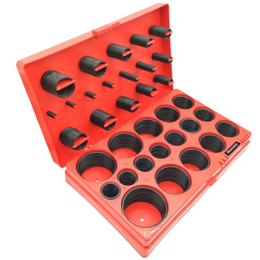 Orings de NBR Nitrilo – surtido 407 pcs. – En pulgadas