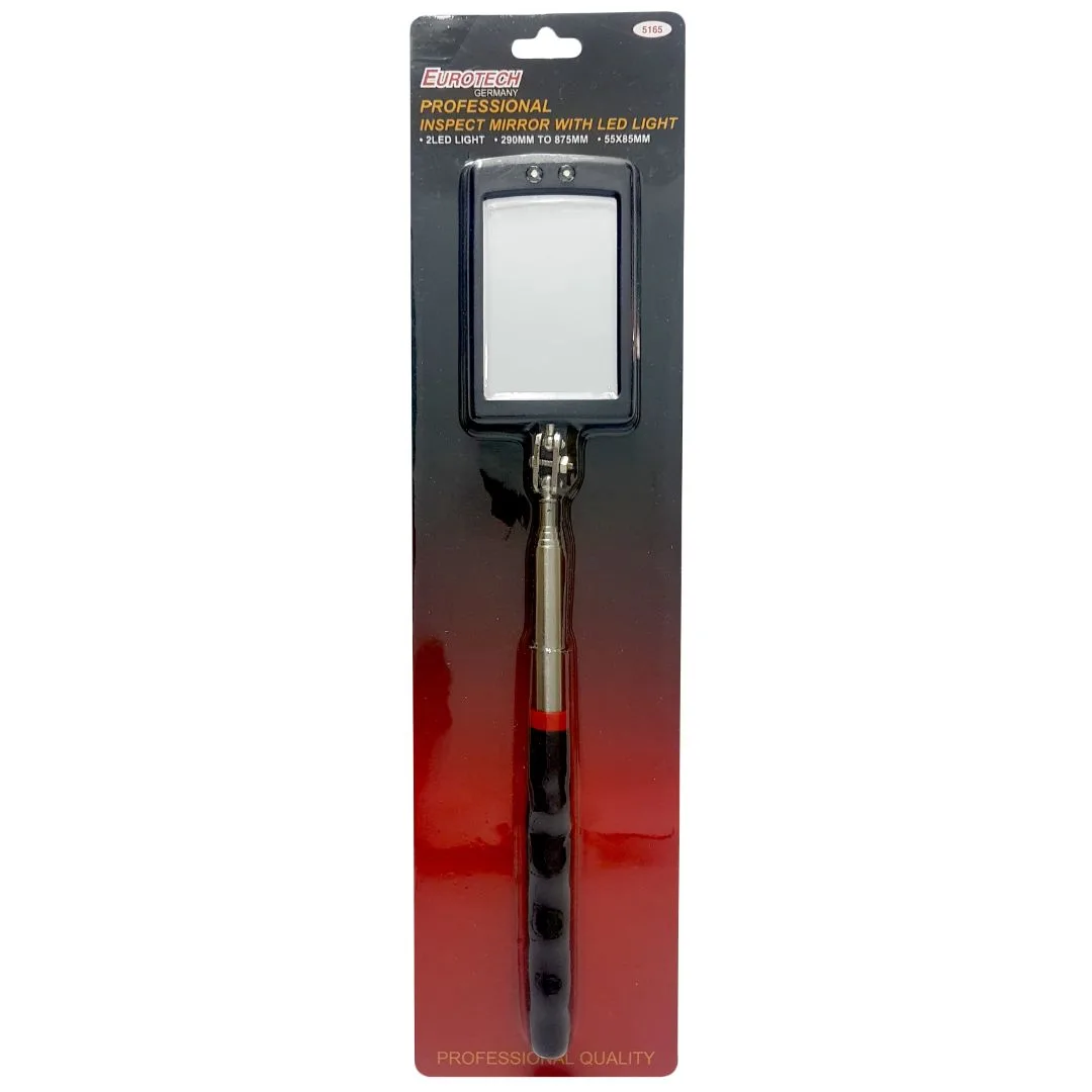 Espejo con led para inspección – Cuadrado
