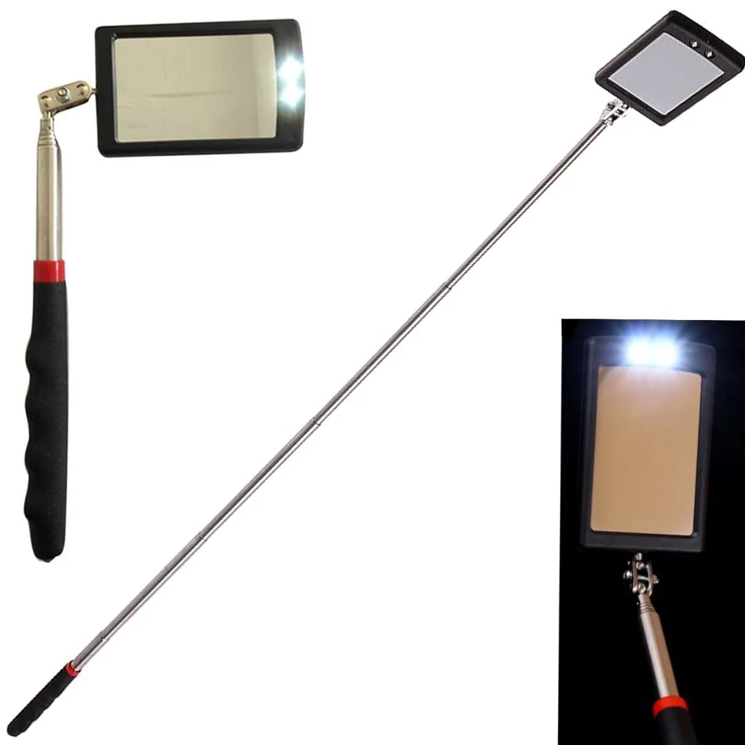 Espejo con led para inspección – Cuadrado - imagen 2