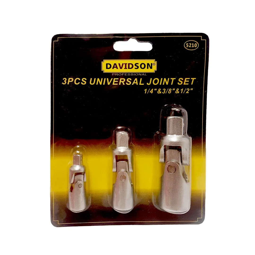 Movimiento universal x 3 pcs – 1/4″ 3/8″ 1/2″ - imagen 2
