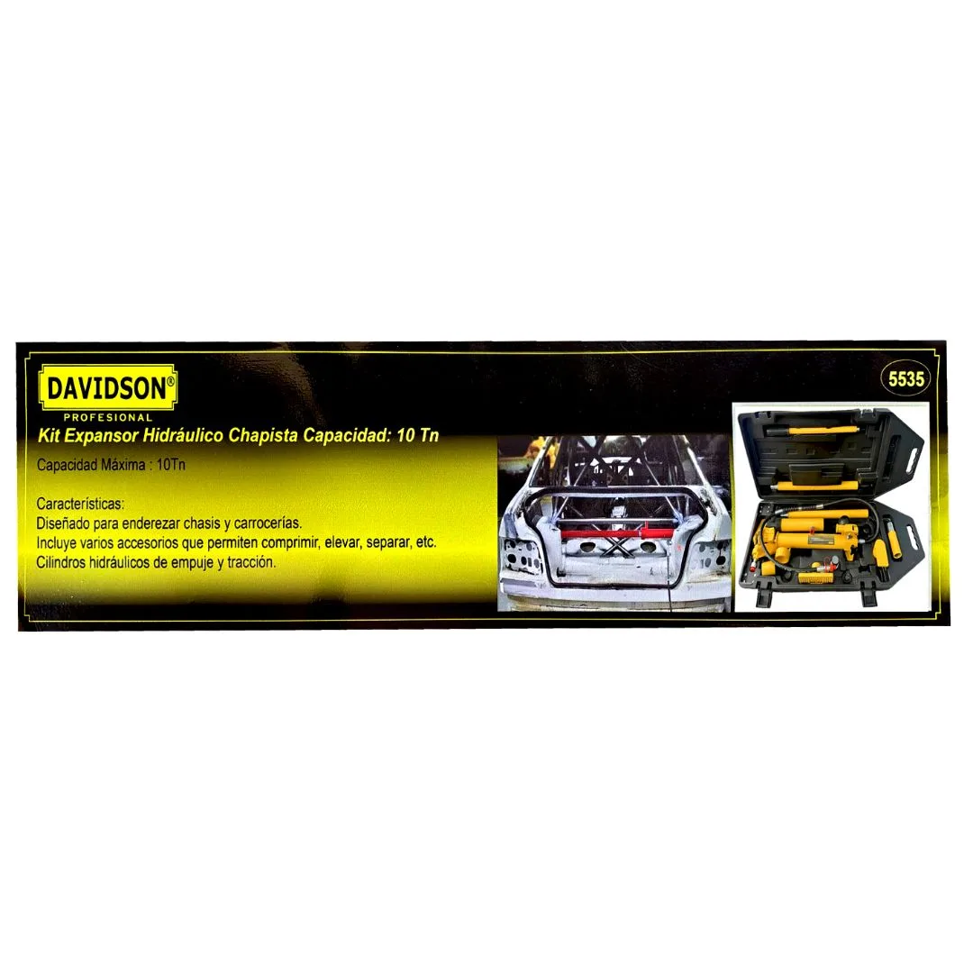 Kit expansor hidráulico chapista – 10 toneladas - imagen 4