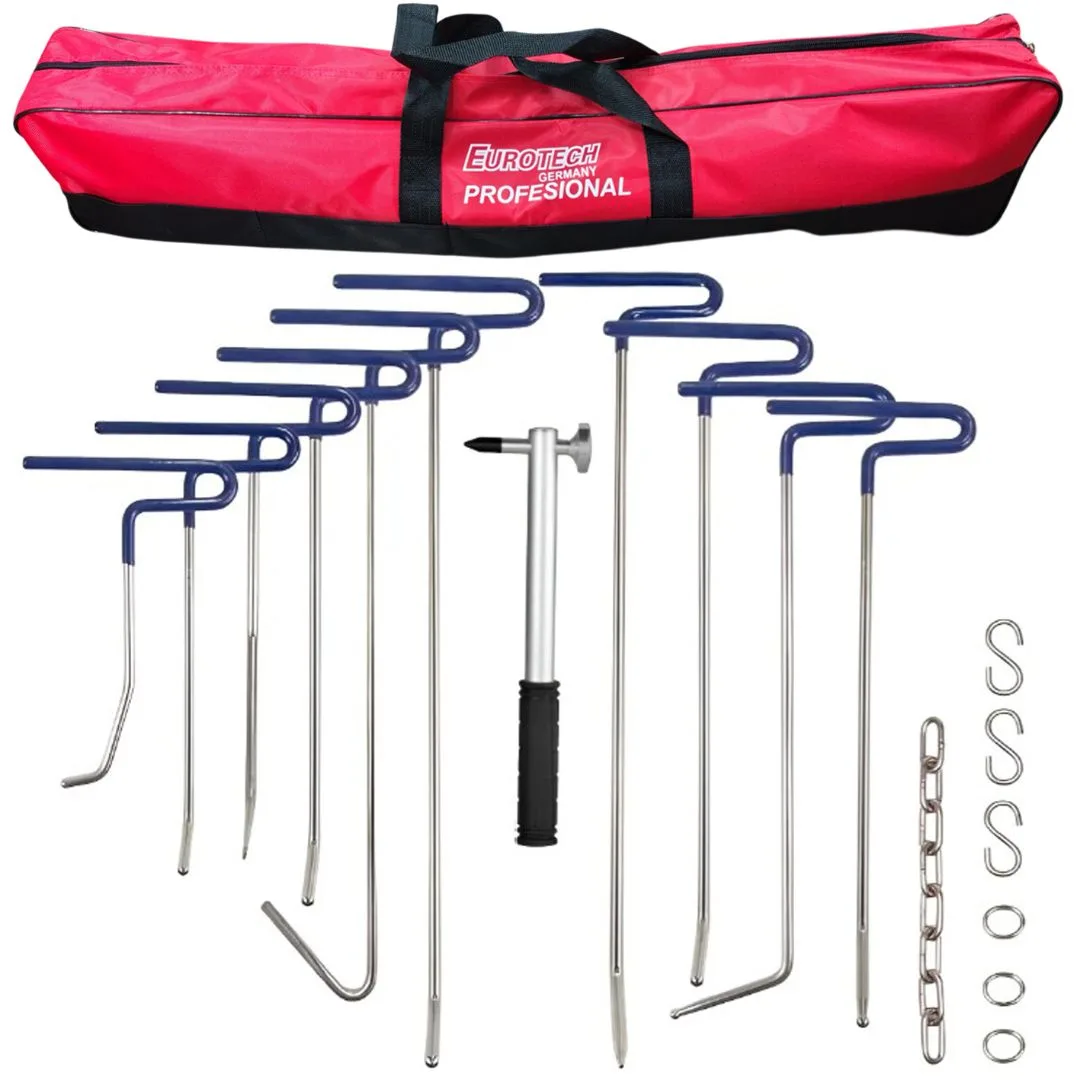 Kit varillas saca bollos / chasis y carrocería – 19 pzs.