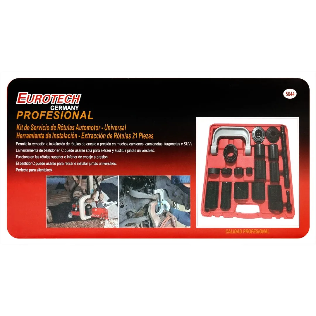 Extractor Rotulas Extremos Bujes – 21 pcs. - imagen 2