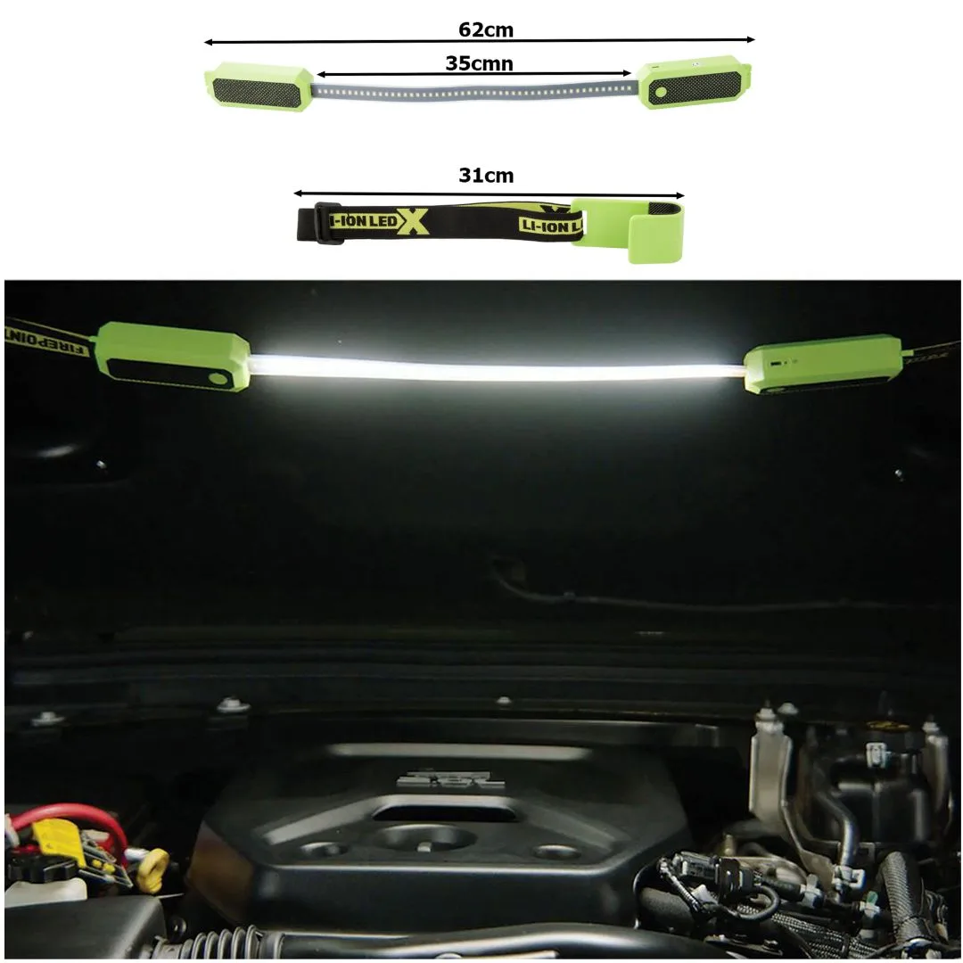 Lámpara de trabajo Flexible – LED recargable – 15″ - imagen 5