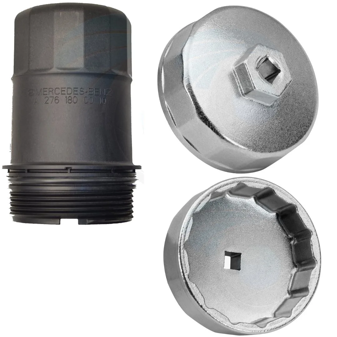 Sacafiltro de aceite – taza – Sprinter y modelos V6 V8 - imagen 3