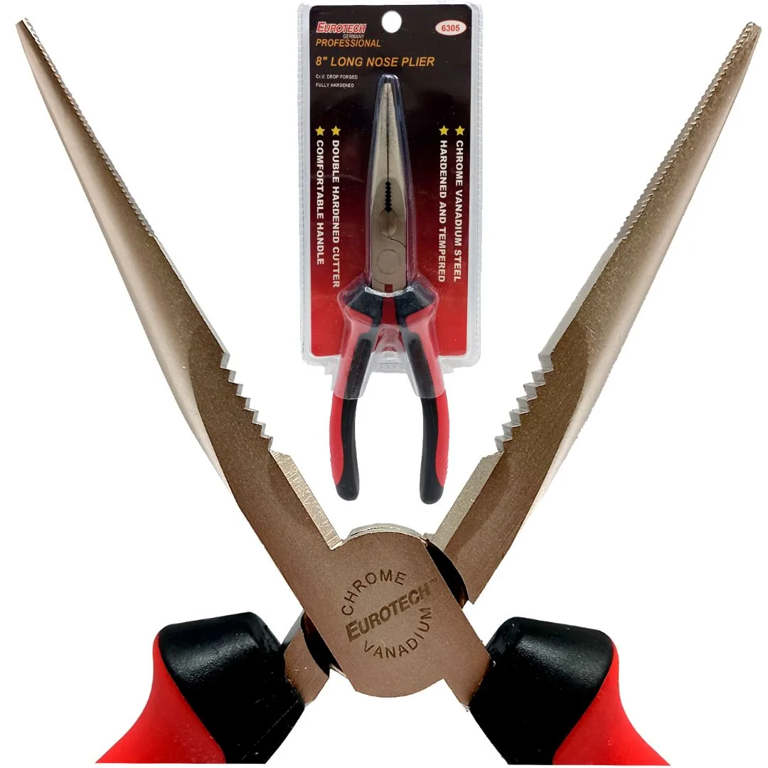Pinza punta larga – 8″ - imagen 2