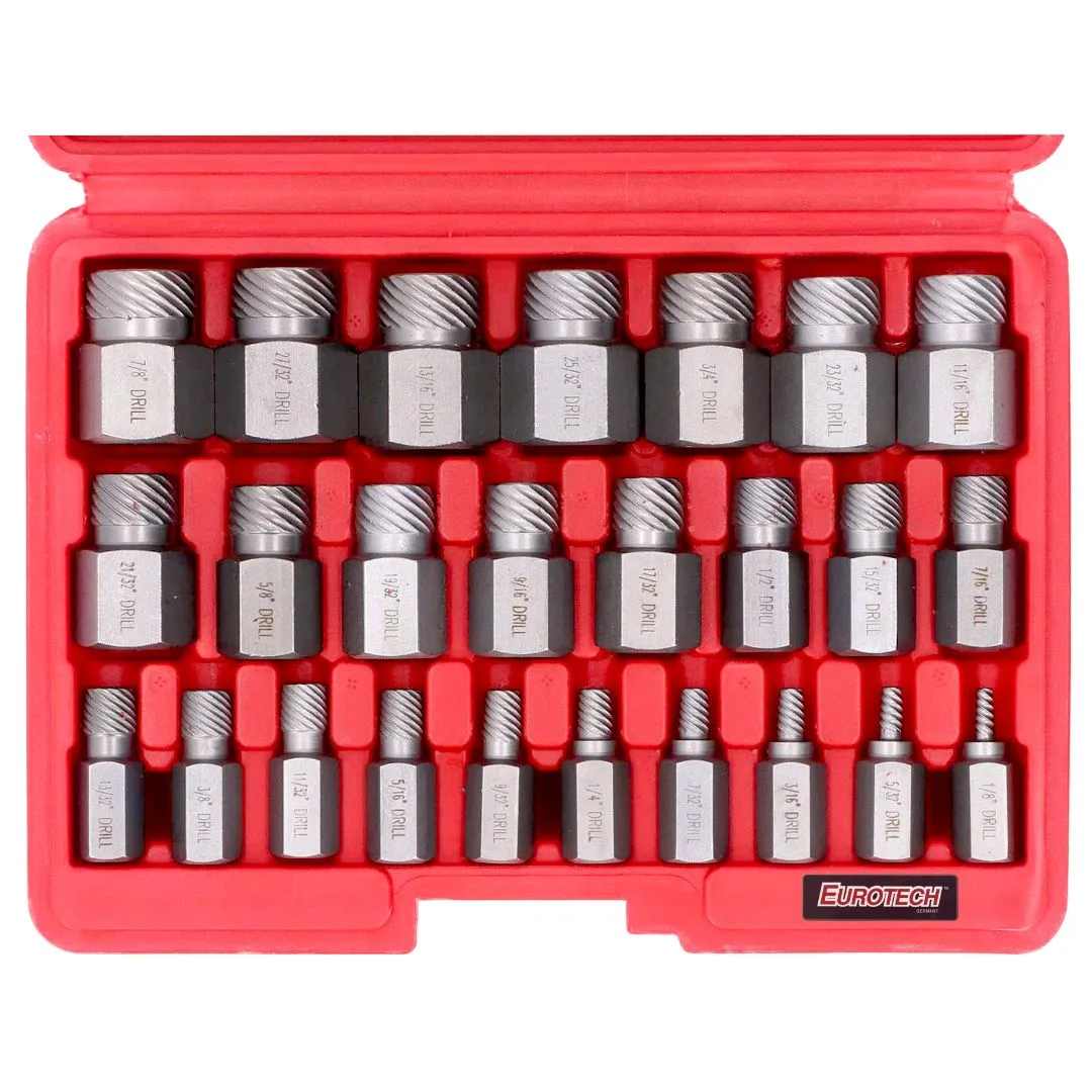 Extractor de tornillo roto – 25 pcs.