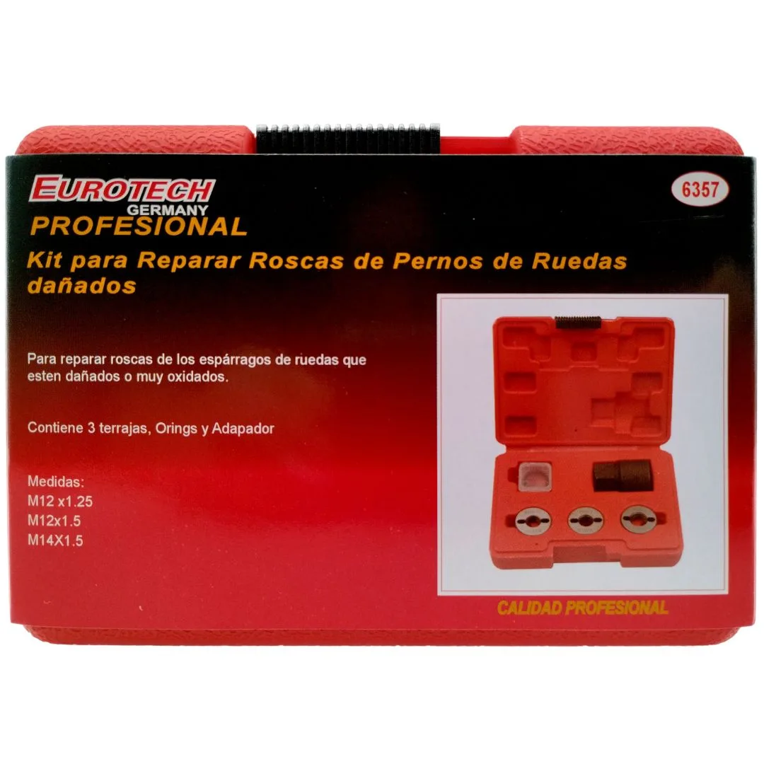 Kit reparación roscas pernos ruedas - imagen 2