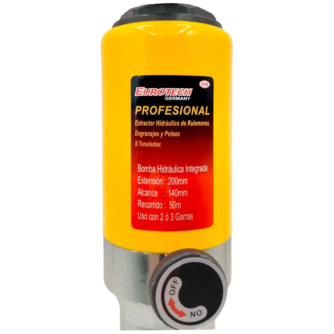 Extractor Hidraulico Ruleman Engranaje Polea 5 Tn - imagen 3